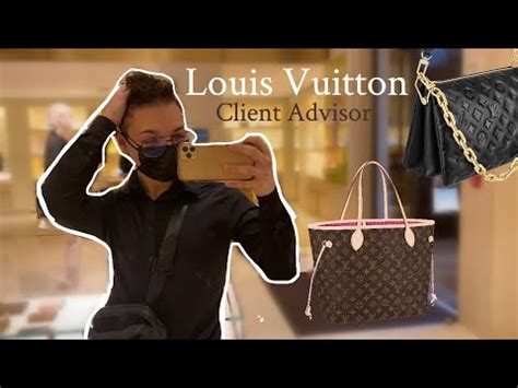 louis vuitton client advisor job description